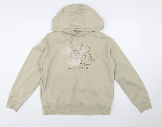 Disney Primark Women Beige Mickey Mouse Pullover Hoodie XS