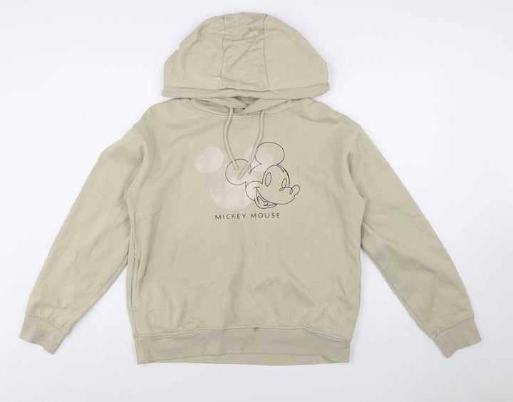 Disney Primark Women Beige Mickey Mouse Pullover Hoodie XS