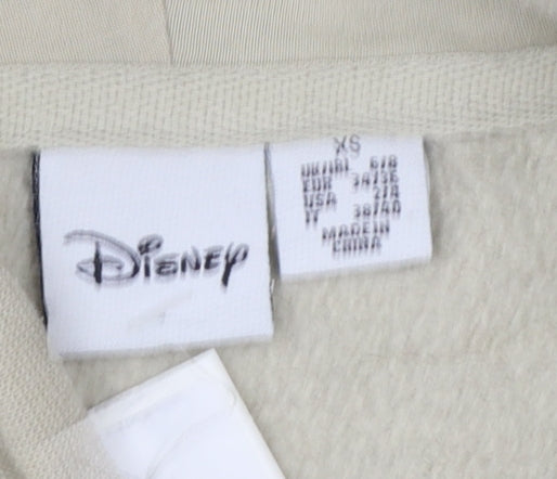 Disney Primark Women Beige Mickey Mouse Pullover Hoodie XS