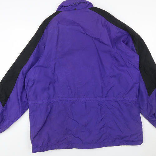 Columbia Men's Purple Tech Series Waterproof Parka Jacket L