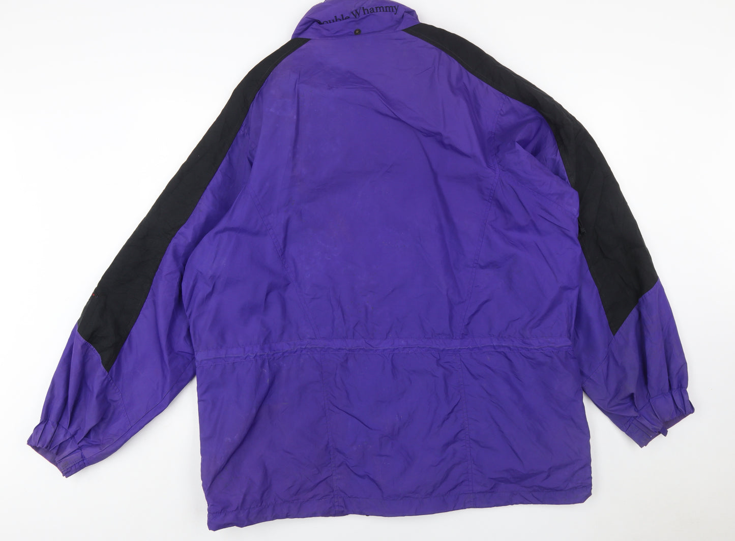 Columbia Men's Purple Tech Series Waterproof Parka Jacket L