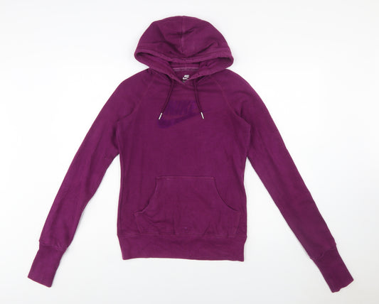 Nike Women's Purple Pullover Hoodie Size Small 8/10 Sportswear