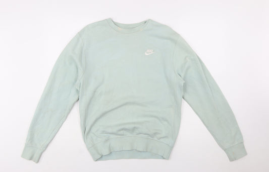 Nike Men's Green XS Crew Neck Pullover Sweatshirt