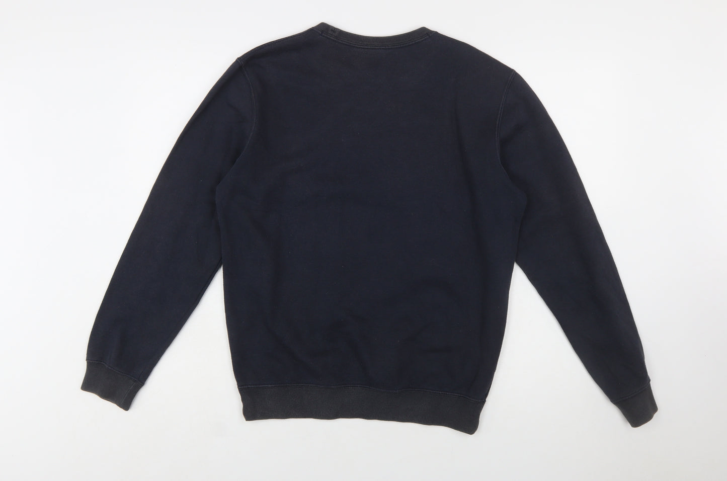 Champion Men's Black Small Crew Neck Pullover Sweatshirt