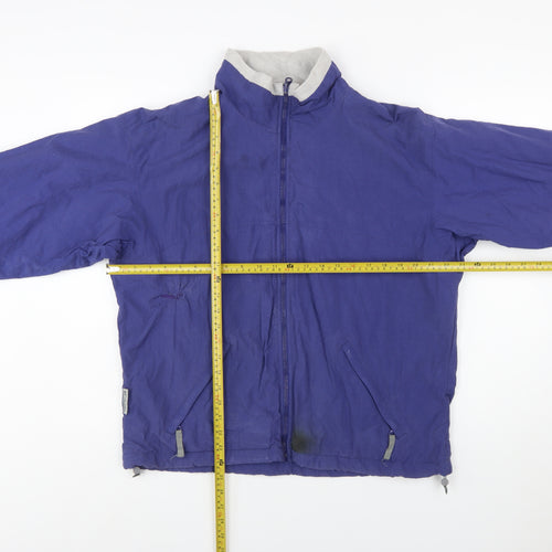 Columbia Women's Purple Interchange Jacket L Waterproof Windproof