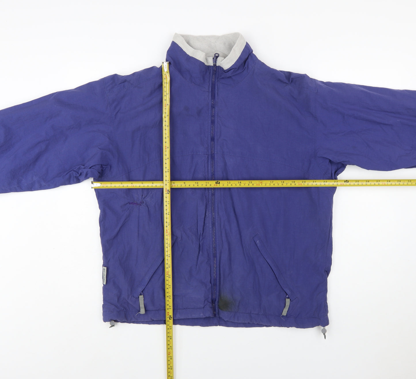 Columbia Women's Purple Interchange Jacket L Waterproof Windproof
