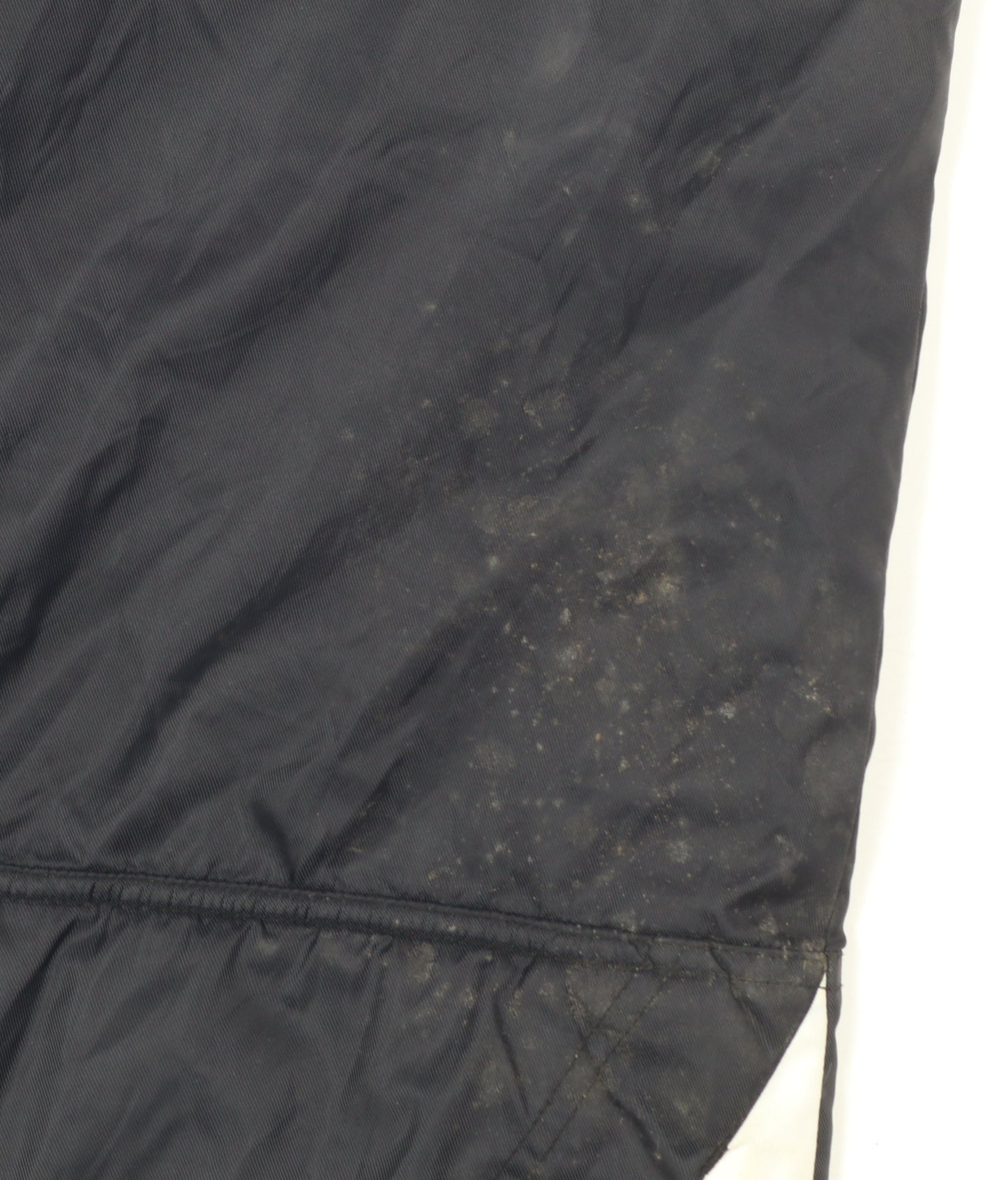 TYR Men's Black S Swimming Parka Coat Hooded Lined Water Resistant