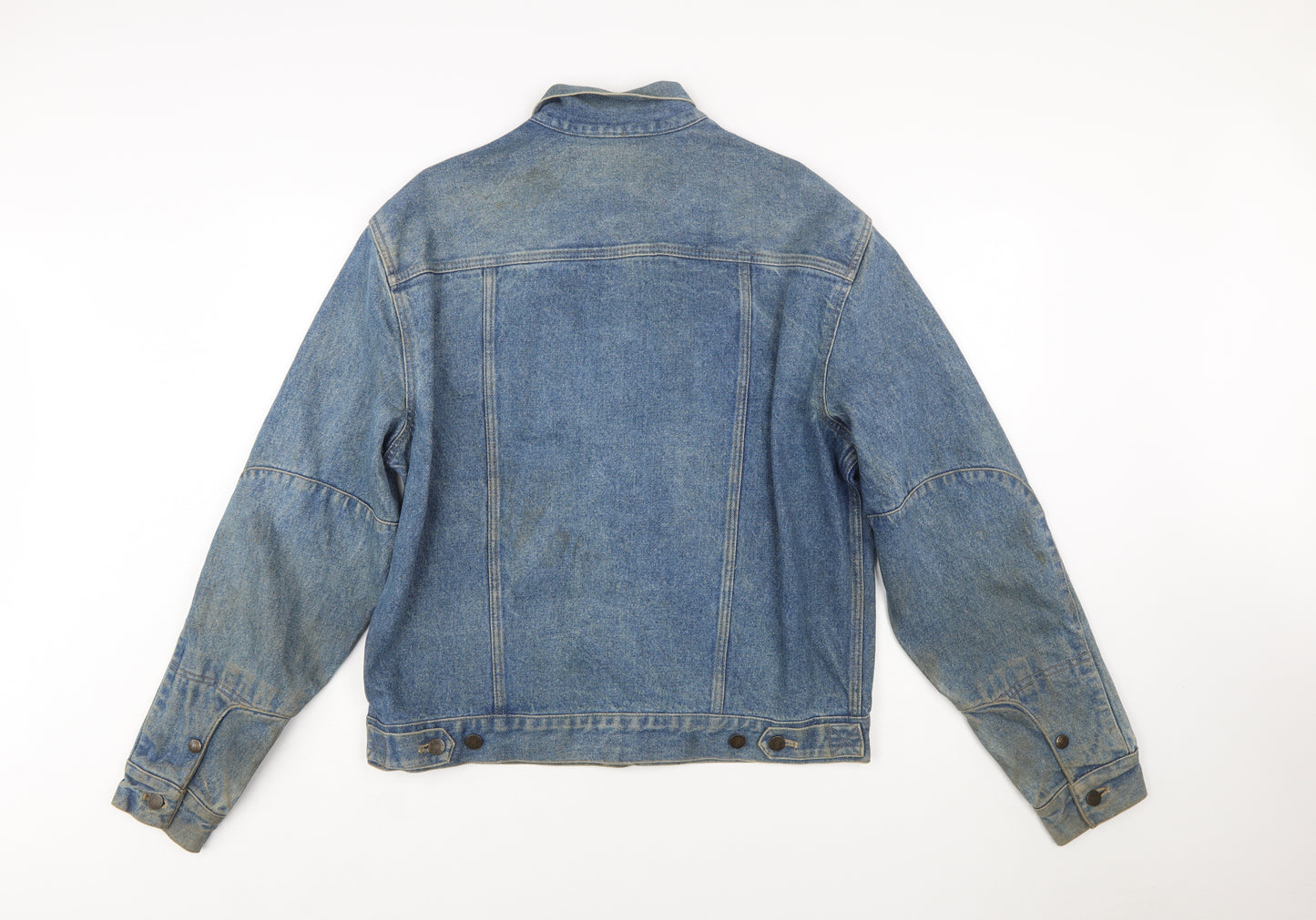Calvin Klein Men's Blue Denim Basic Jacket XL Vintage 90s