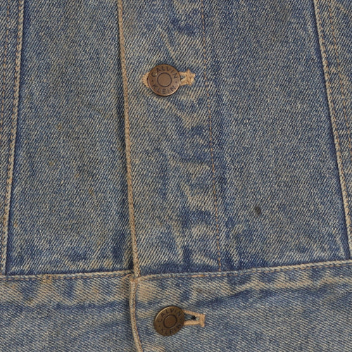 Calvin Klein Men's Blue Denim Basic Jacket XL Vintage 90s