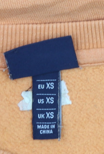 Ellesse Men's Orange XS Crew Neck Pullover Sweatshirt