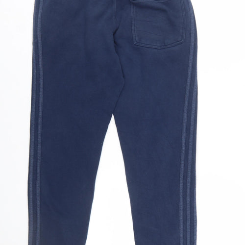 adidas Men's Blue Jogger Sweatpants S Regular Fit