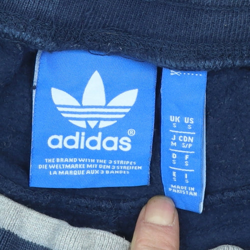 adidas Men's Blue Jogger Sweatpants S Regular Fit