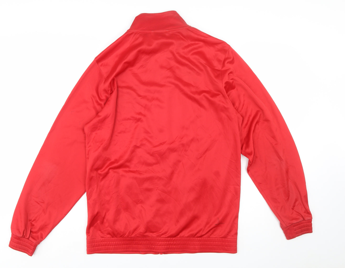 Umbro Men's Red Full Zip Football Sweatshirt Jacket M
