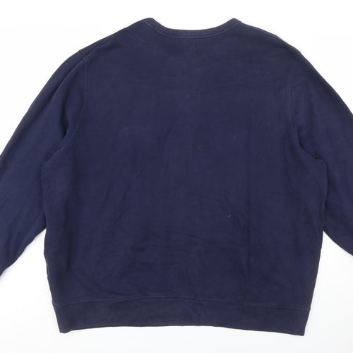 GAP Men's Blue 2XL Pullover Crew Neck Sweatshirt