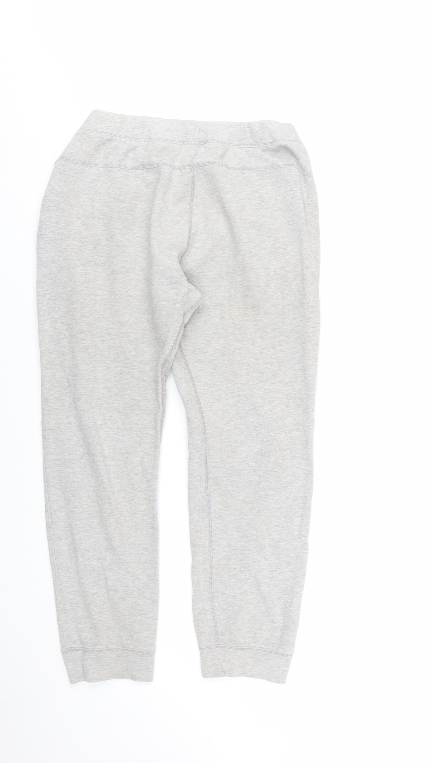 The North Face Boys Grey Jogger Sweatpants Size L Elastic Waist Comfort