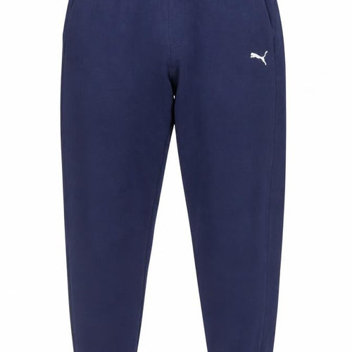 Puma Men's Blue Jogger Trousers L Regular Fit Elastic Waist