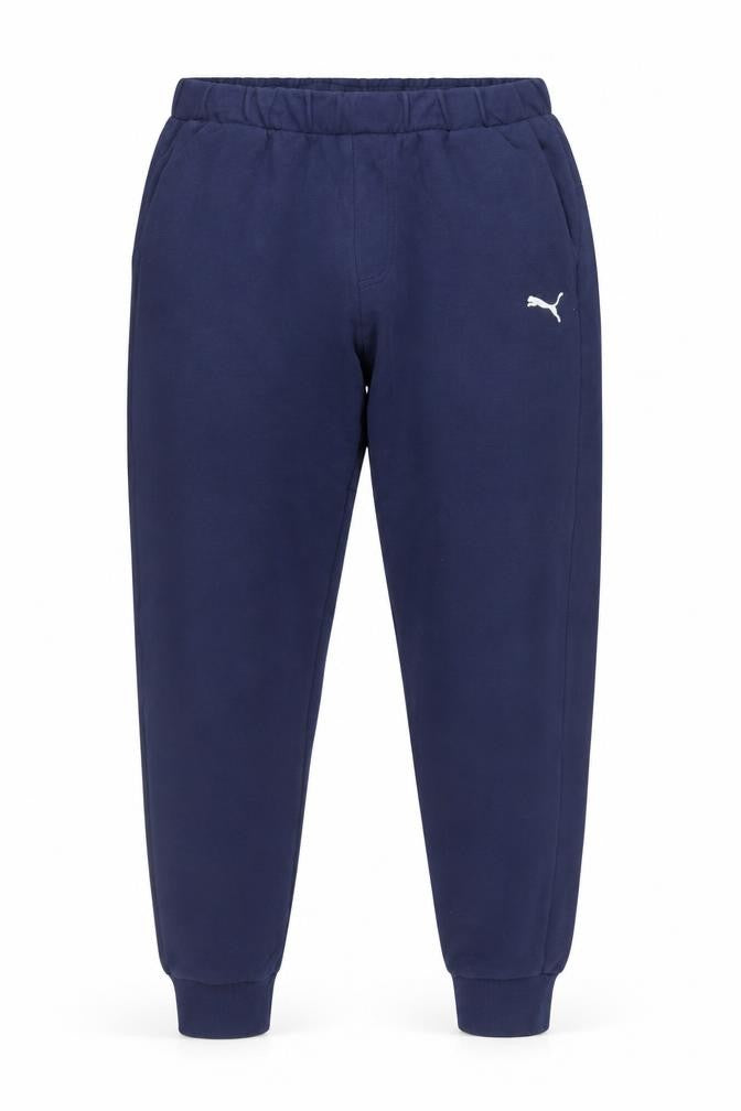 Puma Men's Blue Jogger Trousers L Regular Fit Elastic Waist