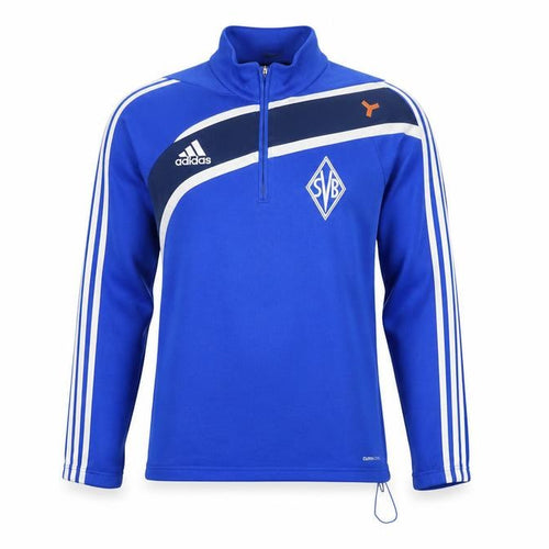 Adidas Men’s Blue 1/4 Zip ClimaCool Sports Sweatshirt M Regular Fit