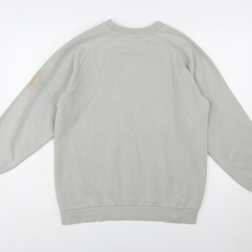 Nike Women’s Grey Air Sweatshirt XL Crew Neck Pullover Logo Print