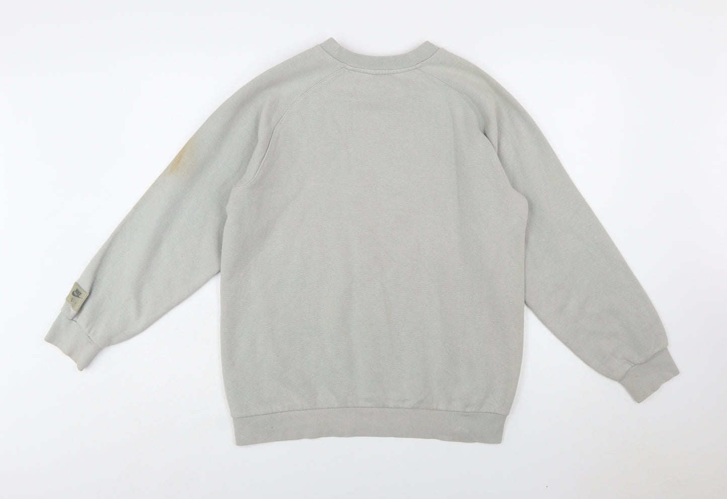 Nike Women’s Grey Air Sweatshirt XL Crew Neck Pullover Logo Print