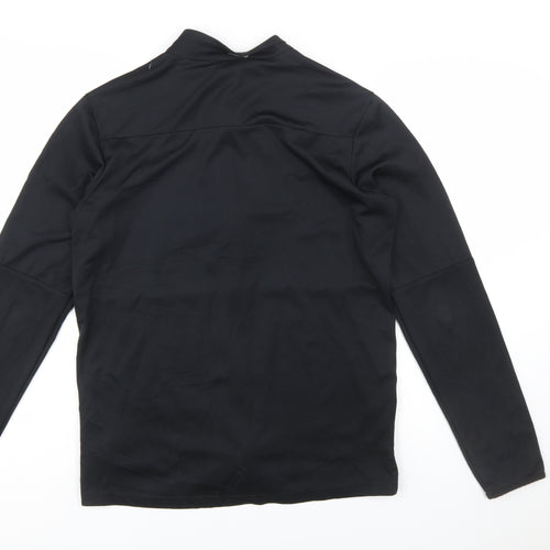 Nike Men's Black Full Zip Dri-Fit Sports Sweatshirt M