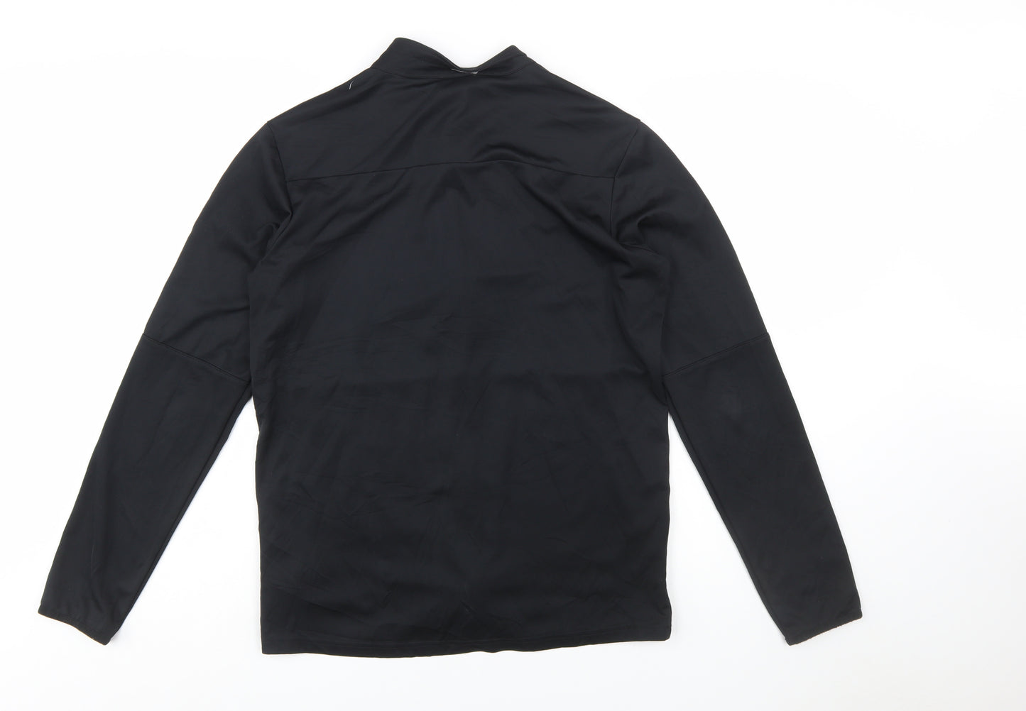 Nike Men's Black Full Zip Dri-Fit Sports Sweatshirt M