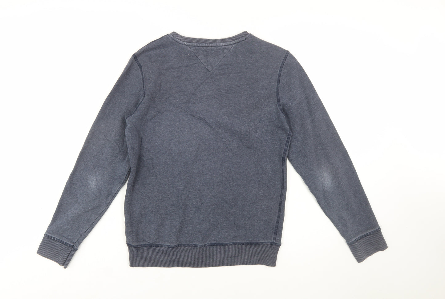 Tommy Hilfiger Men's Blue XS Regular Fit Crew Neck Sweatshirt