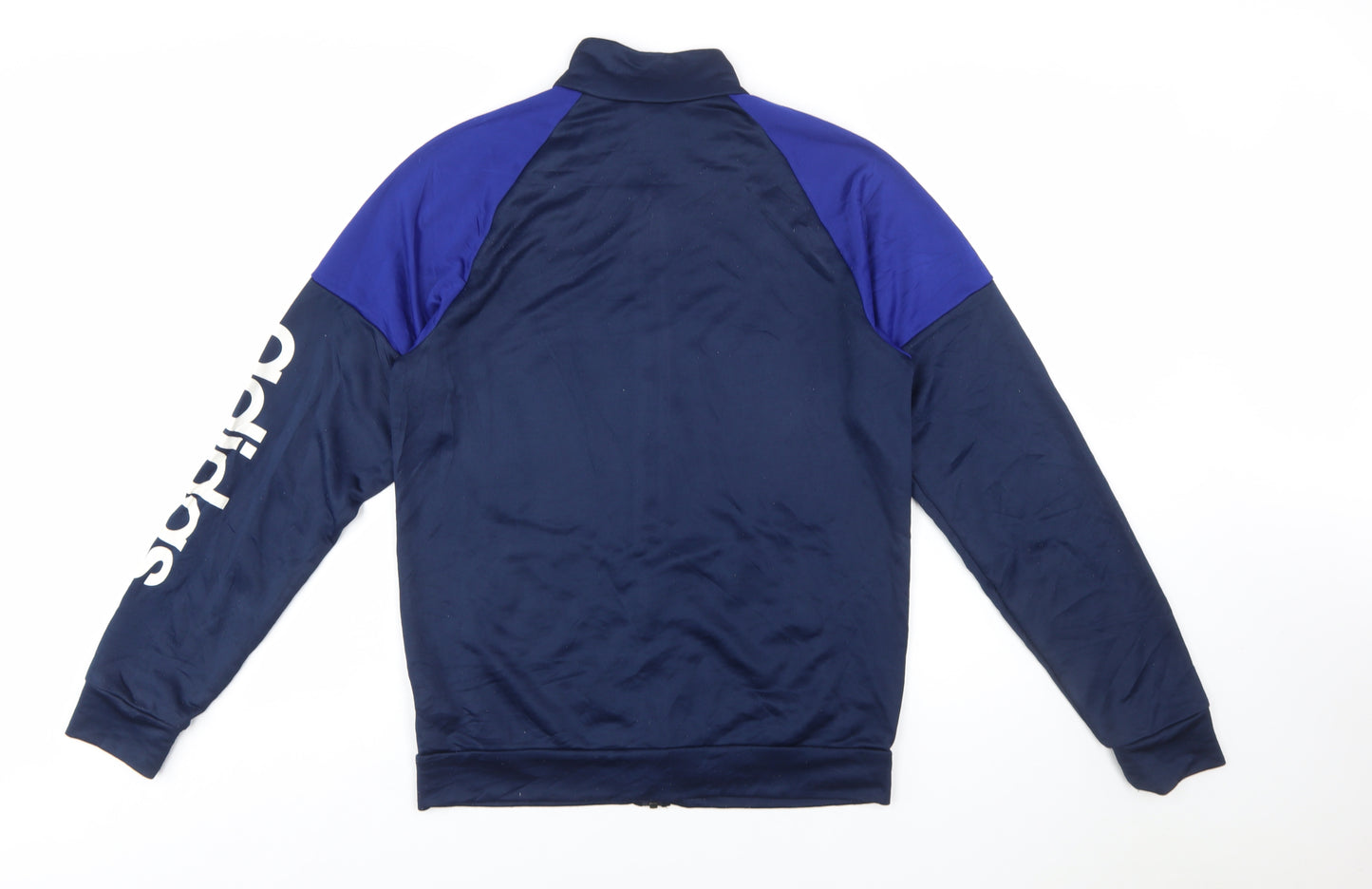 Adidas Men's Blue Full Zip Sports Sweatshirt Size S