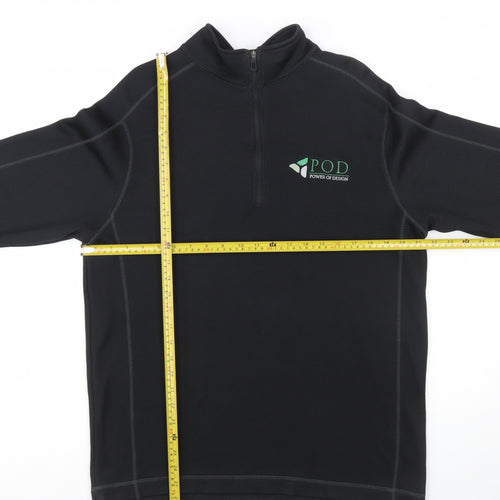 Nike Golf Men's Black L Dri-Fit Quarter Zip Sweatshirt