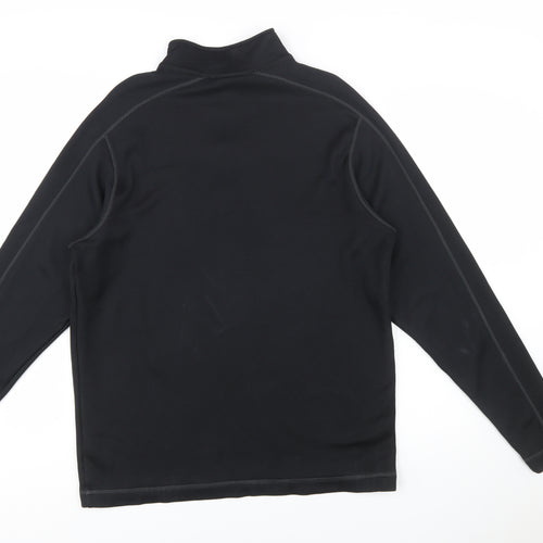 Nike Golf Men's Black L Dri-Fit Quarter Zip Sweatshirt