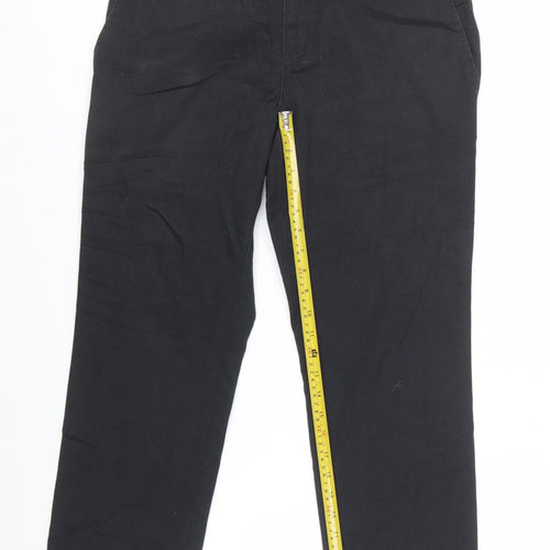 Dickies Men’s Black Slim Fit Chino Trousers W32 L32 Workwear