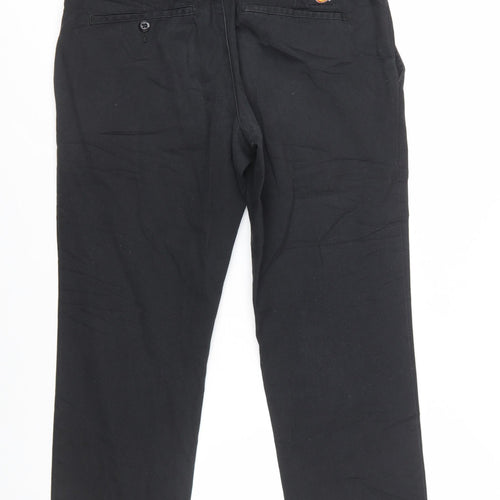 Dickies Men’s Black Slim Fit Chino Trousers W32 L32 Workwear