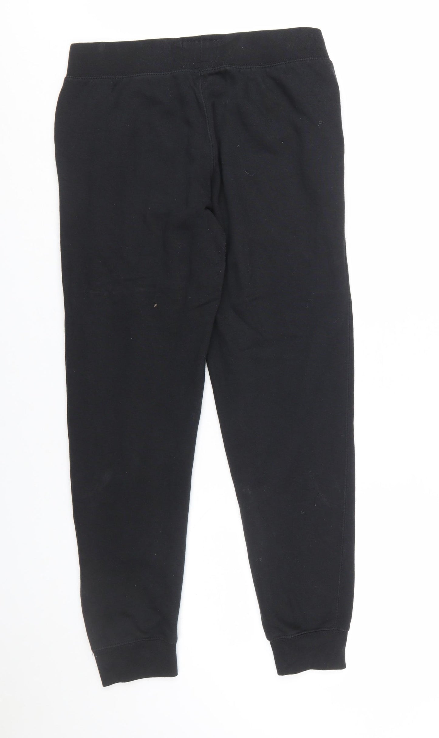 Champion Men's Black Fleece Jogger Trousers Size S Regular Fit