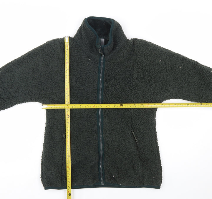 Champion Women's Green Fleece Full Zip Jacket XS