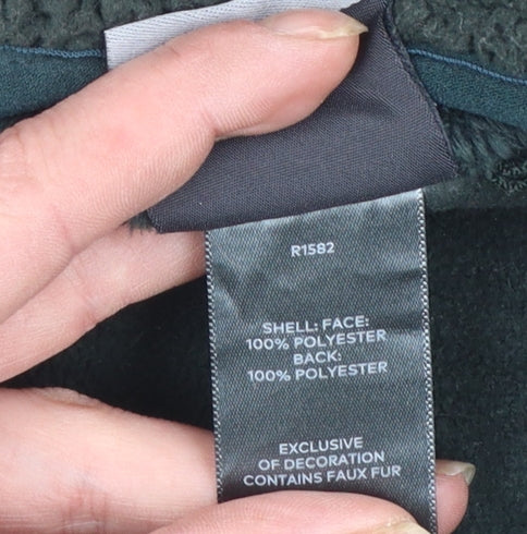 Champion Women's Green Fleece Full Zip Jacket XS