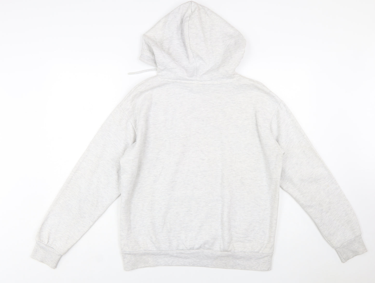 Disney Women’s Grey Mickey Mouse Hoodie Size S Pullover Sweatshirt