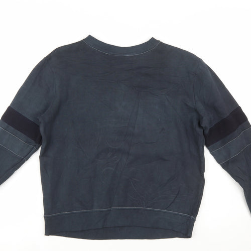 FILA Womens Blue Crew Neck Long Sleeve Sweatshirt Size S