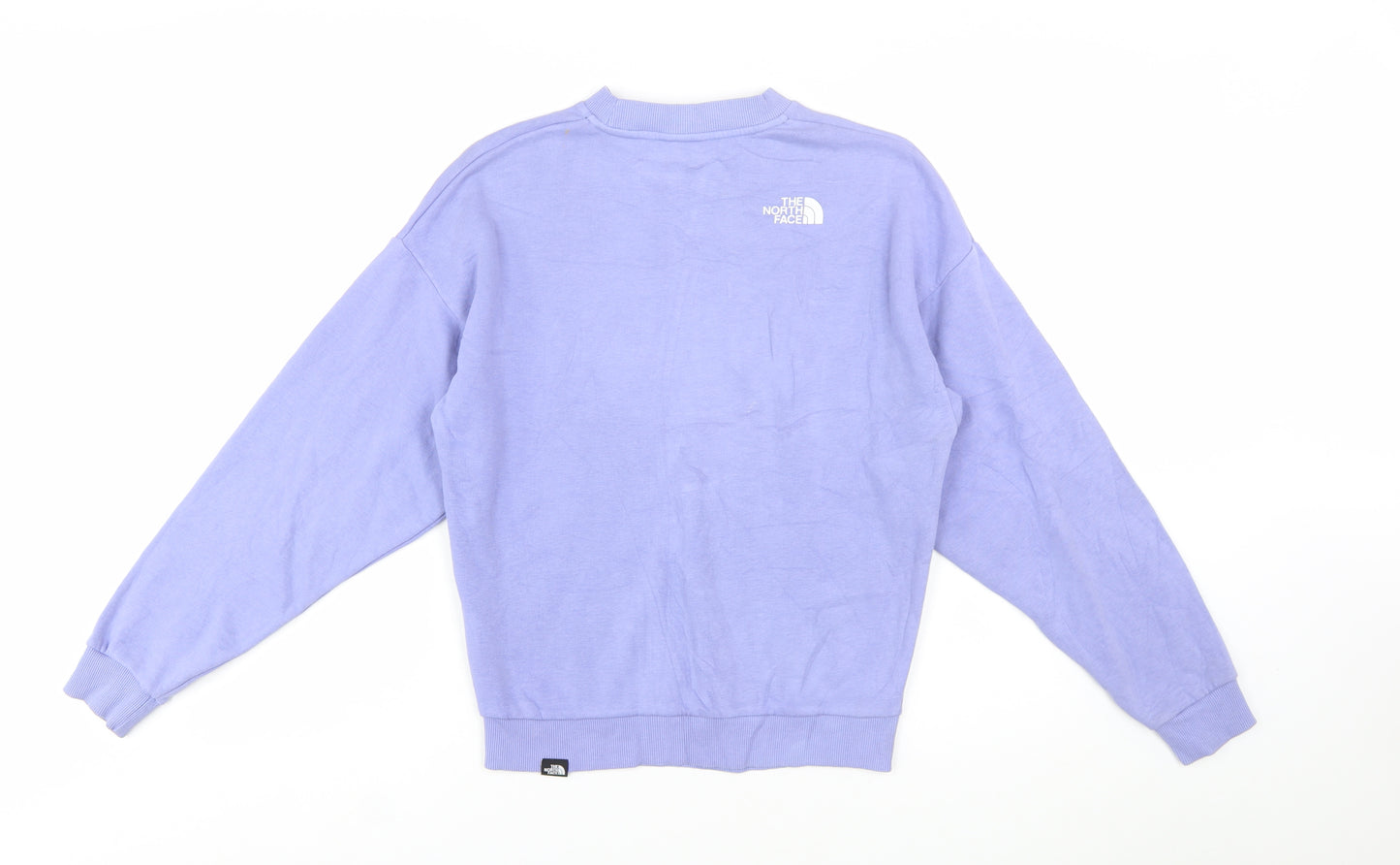 The North Face Womens Purple Crew Neck Pullover Sweatshirt S