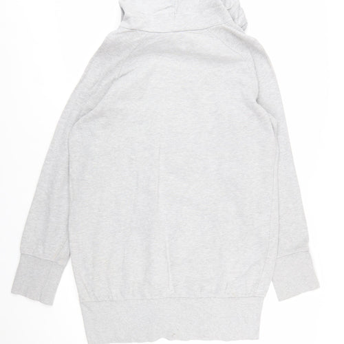 Disney Women's Grey Mickey Mouse Hooded Pullover Sweatshirt XL