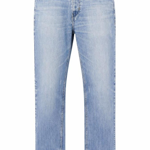 Lee Men's Blue 33x34 Straight Leg Denim Jeans Bruce Regular Fit