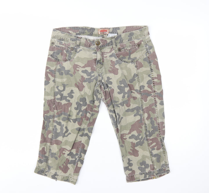 No Boundaries Boys Multicoloured Camouflage Cargo Shorts 13 Years