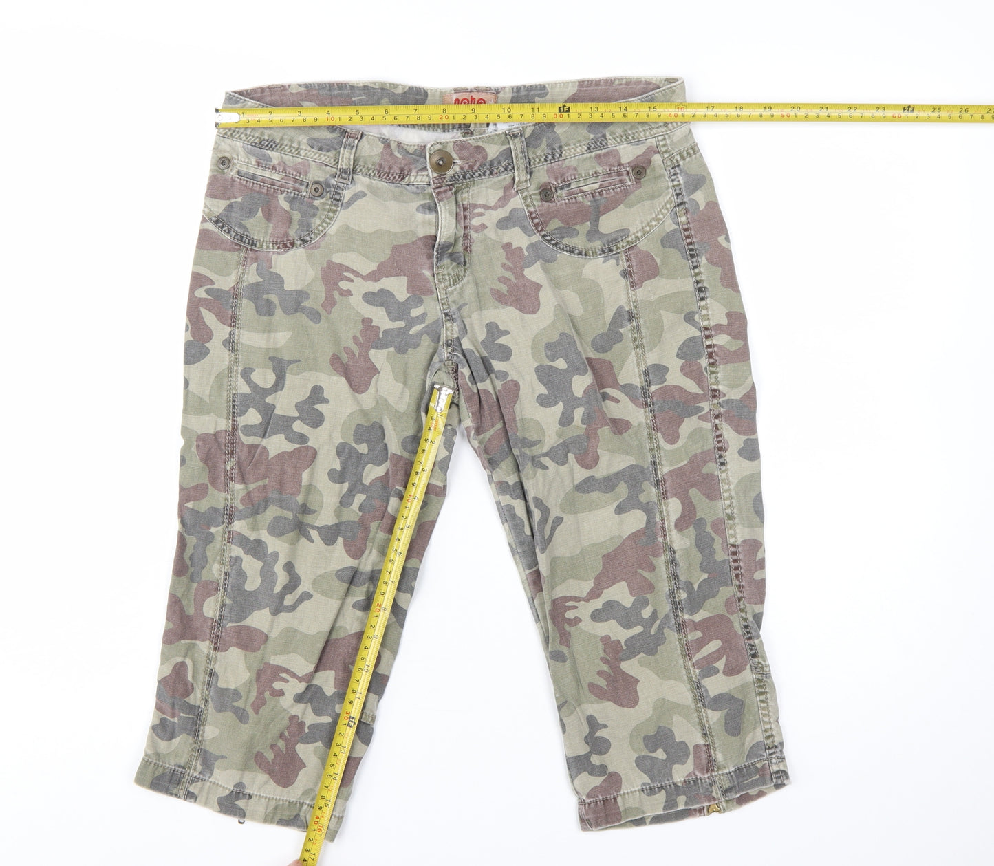 No Boundaries Boys Multicoloured Camouflage Cargo Shorts 13 Years