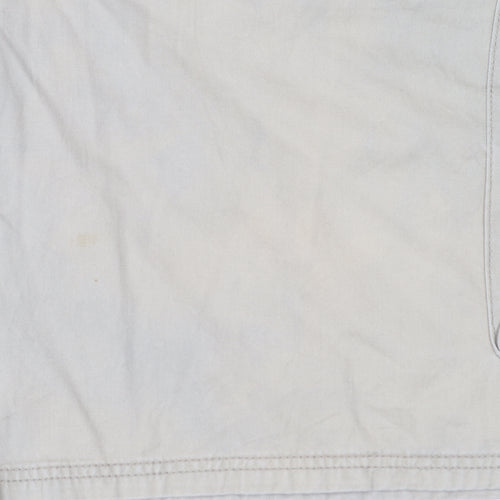 Lee Dungarees Men's Beige Cargo Shorts Size 52 Cotton Canvas