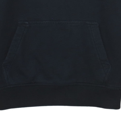 Vans Womens Black Floral Logo Pullover Hoodie Size S
