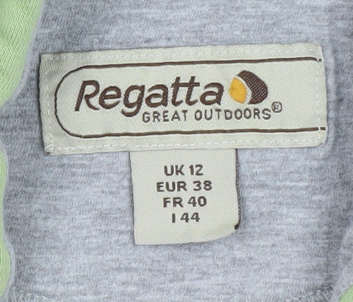 Regatta Great Outdoors Women's Green Pullover Hoodie UK 12