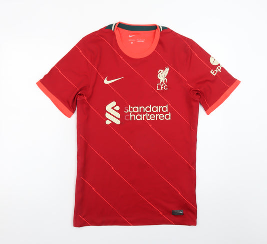 Nike Liverpool FC Red Men's Small Dri-Fit Short Sleeve Football T-Shirt
