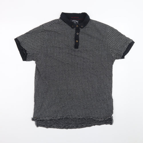 Kensington Eastside Men's Black Short Sleeve Polo Shirt Size L