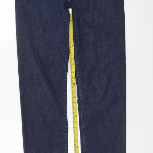 Gardeur Men's Blue Straight Fit Denim Jeans Size 33/32