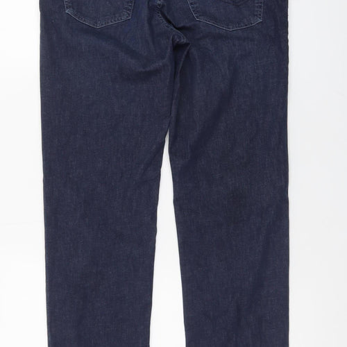 Gardeur Men's Blue Straight Fit Denim Jeans Size 33/32