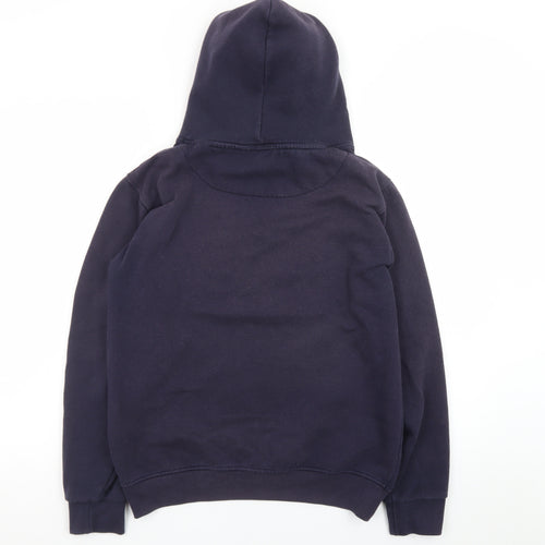 Huddersfield Town Womens Navy Hoodie Size 12 Pullover Cotton Blend